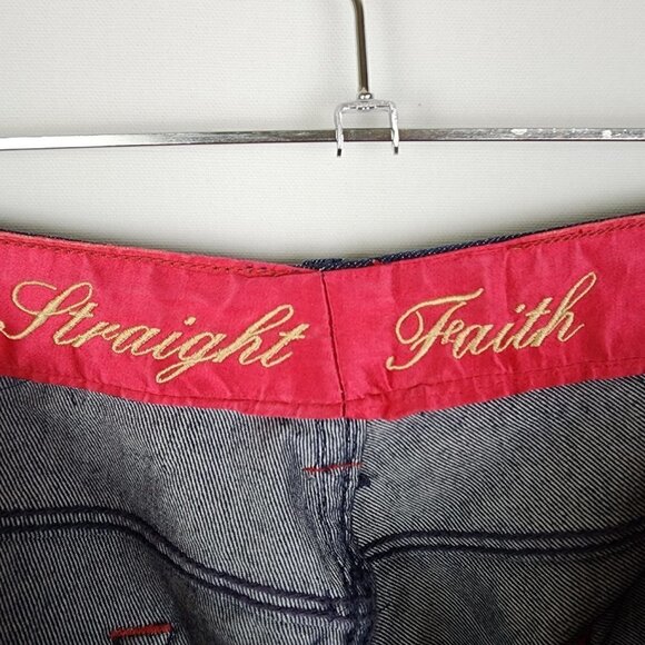 CJ By Cookie Johnson Faith Straight Jeans 36 - Picture 6 of 7
